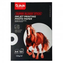 Самозалепваща фотохартия супергланц 135g/m²